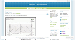 Desktop Screenshot of fencesoftware.wordpress.com
