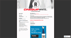 Desktop Screenshot of cinequipwhite.wordpress.com