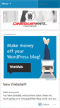 Mobile Screenshot of cinequipwhite.wordpress.com