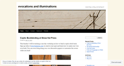 Desktop Screenshot of evocationsandilluminations.wordpress.com