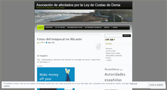 Desktop Screenshot of playasnortedenia.wordpress.com