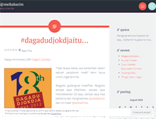 Tablet Screenshot of meikahazim.wordpress.com