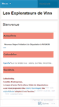 Mobile Screenshot of explorateursdevins.wordpress.com
