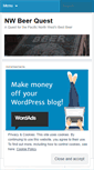 Mobile Screenshot of nwbeerquest.wordpress.com