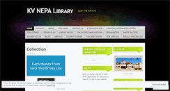 Desktop Screenshot of kvnepalibrary.wordpress.com