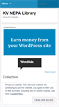 Mobile Screenshot of kvnepalibrary.wordpress.com