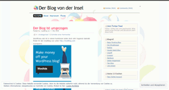 Desktop Screenshot of inselblog.wordpress.com