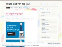 Tablet Screenshot of inselblog.wordpress.com