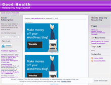 Tablet Screenshot of femaleincontinence.wordpress.com