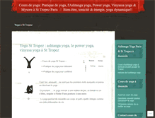 Tablet Screenshot of coursdeashtangayoga.wordpress.com