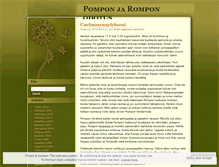 Tablet Screenshot of pomponodotus.wordpress.com