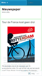 Mobile Screenshot of nieuwspeper.wordpress.com