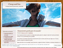 Tablet Screenshot of funandcheap.wordpress.com