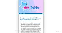 Desktop Screenshot of kidstoddlerboutique.wordpress.com