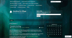 Desktop Screenshot of amaknavillage.wordpress.com