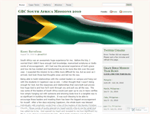 Tablet Screenshot of gbcsa2010.wordpress.com