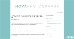 Desktop Screenshot of anovaphotography.wordpress.com