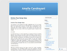 Tablet Screenshot of amaliacandrayani.wordpress.com