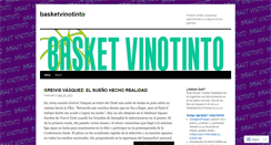 Desktop Screenshot of basketvinotinto.wordpress.com