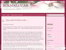 Tablet Screenshot of bokmalenab.wordpress.com