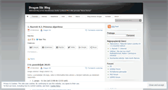 Desktop Screenshot of dragilic.wordpress.com