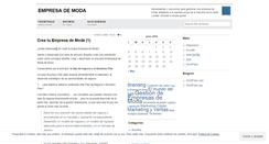 Desktop Screenshot of empresademoda.wordpress.com