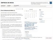 Tablet Screenshot of empresademoda.wordpress.com