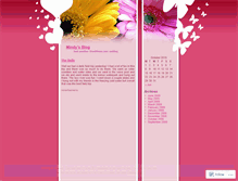 Tablet Screenshot of blossoms4560.wordpress.com