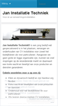 Mobile Screenshot of janinstallatietechniek.wordpress.com