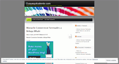 Desktop Screenshot of guayaquilcaliente.wordpress.com