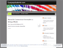 Tablet Screenshot of guayaquilcaliente.wordpress.com