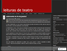 Tablet Screenshot of leiturasdeteatro.wordpress.com