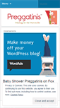Mobile Screenshot of preggatinis.wordpress.com