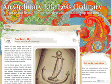 Tablet Screenshot of anordinarylifelessordinary.wordpress.com