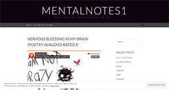Desktop Screenshot of mentalnotes1.wordpress.com