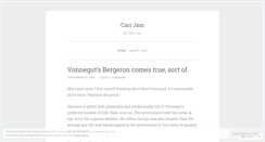 Desktop Screenshot of carrjam.wordpress.com