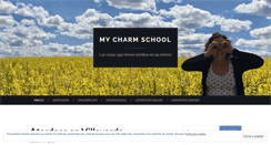 Desktop Screenshot of mycharmschool.wordpress.com