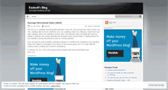 Desktop Screenshot of endoo8.wordpress.com