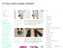 Tablet Screenshot of capsnbrastraps.wordpress.com