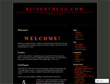 Tablet Screenshot of bitsonthego.wordpress.com