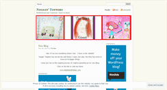 Desktop Screenshot of noggintoppers.wordpress.com