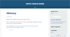 Desktop Screenshot of davidcharlesbaker.wordpress.com