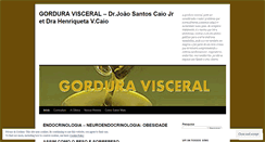 Desktop Screenshot of gorduravisceral.wordpress.com