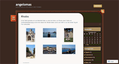 Desktop Screenshot of angelomas.wordpress.com