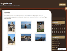 Tablet Screenshot of angelomas.wordpress.com