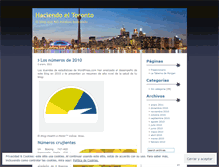 Tablet Screenshot of haciendoeltoronto.wordpress.com