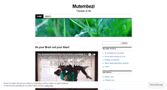 Desktop Screenshot of mutembezi.wordpress.com