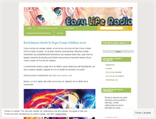 Tablet Screenshot of easyliferadio.wordpress.com