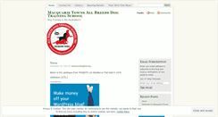 Desktop Screenshot of mactownsdogtraining.wordpress.com