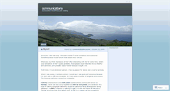 Desktop Screenshot of commmediadiscourse.wordpress.com